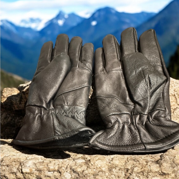 Covington size XL men’s leather black gloves - Picture 2 of 11